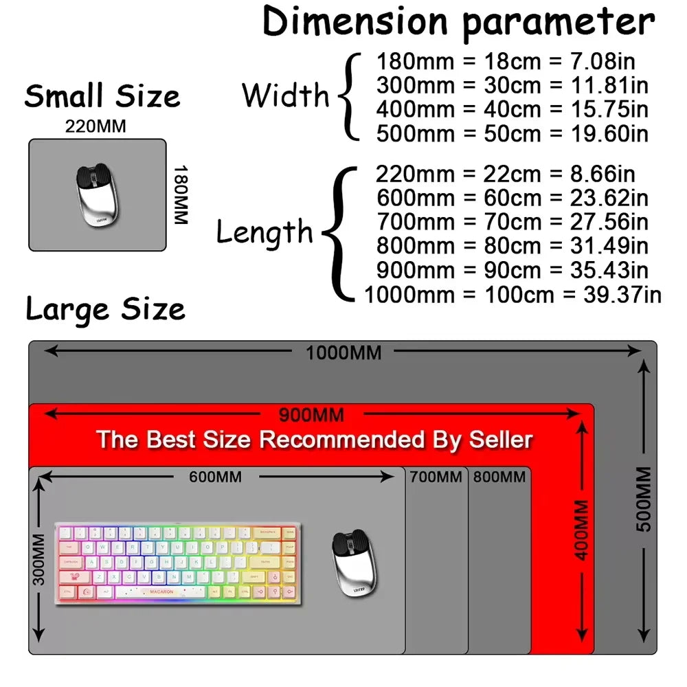 CS GO | Large Size Gaming Mouse Pad || select your size